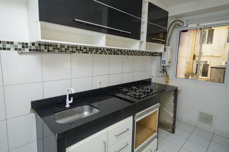 Cozinha  de apartamento à venda com 2 quartos, 43m² em Campo Grande, Rio de Janeiro