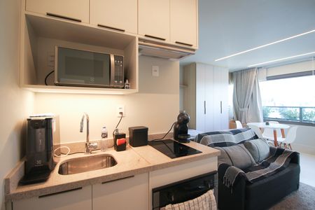 Studio para alugar com 39m², 1 quarto e sem vaga Studio para alugar com 39m², 1 quarto e sem vagaCozinha