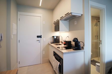 Studio para alugar com 39m², 1 quarto e sem vaga Studio para alugar com 39m², 1 quarto e sem vagaCozinha