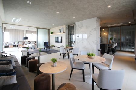 Studio para alugar com 39m², 1 quarto e sem vaga Studio para alugar com 39m², 1 quarto e sem vagaÁrea comum - Salão de festas