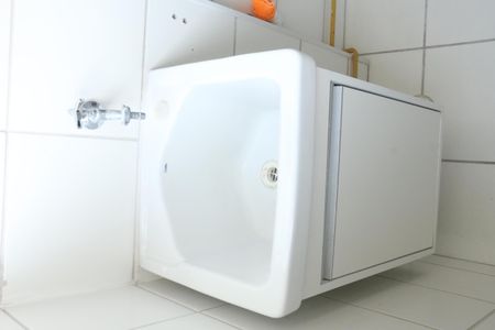 Área de Serviço de apartamento para alugar com 3 quartos, 57m² em Jardim Jasmim, Nova Iguaçu