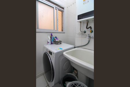 Área de Serviço de apartamento à venda com 2 quartos, 52m² em Vila Sonia do Taboao, Taboão da Serra