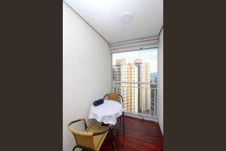 Varanda de apartamento à venda com 2 quartos, 52m² em Vila Sonia do Taboao, Taboão da Serra