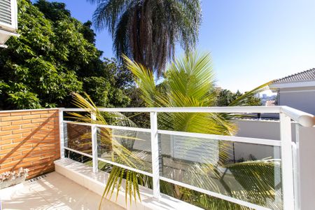Varanda da Suíte 3  de casa de condomínio à venda com 4 quartos, 300m² em Parque Taquaral, Campinas