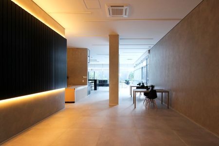 Studio à venda com 27m², 1 quarto e 1 vaga Studio à venda com 27m², 1 quarto e 1 vagaHall