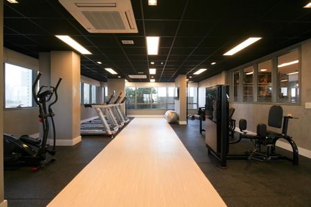 Studio à venda com 27m², 1 quarto e 1 vaga Studio à venda com 27m², 1 quarto e 1 vagaÁrea comum - Academia