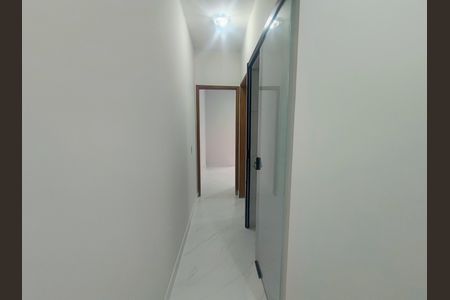 Corredor de apartamento à venda com 2 quartos, 50m² em Vila Valparaíso, Santo André