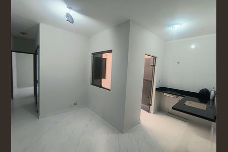 Sala de apartamento para alugar com 2 quartos, 50m² em Vila Valparaíso, Santo André
