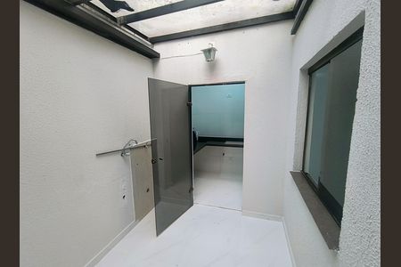 Área de Serviço de apartamento à venda com 2 quartos, 50m² em Vila Valparaíso, Santo André