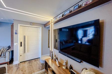 Sala de apartamento à venda com 3 quartos, 106m² em Chácara Califórnia, São Paulo