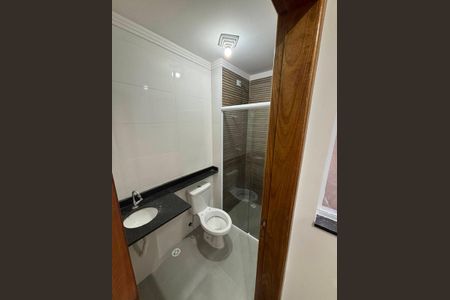 Banheiro de kitnet/studio à venda com 1 quarto, 16m² em Vila Formosa, São Paulo