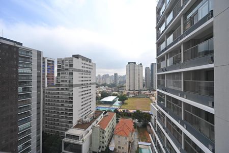 Vista da Varanda de apartamento para alugar com 1 quarto, 50m² em Vila Clementino, São Paulo