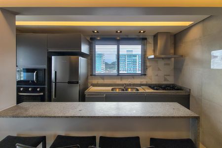 Apartamento para alugar com 94m², 2 quartos e 2 vagasCozinha do Salão de Festas 