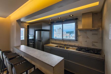 Apartamento para alugar com 94m², 2 quartos e 2 vagasCozinha do Salão de Festas 