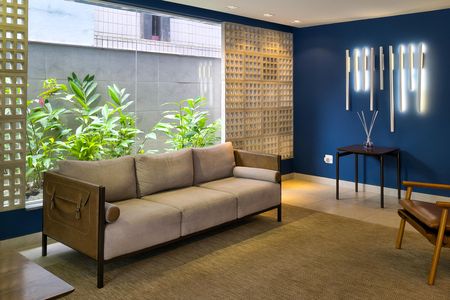 Apartamento para alugar com 94m², 2 quartos e 2 vagasHall de entrada