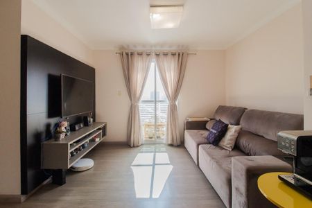 Sala de apartamento para alugar com 3 quartos, 85m² em Vila Nossa Senhora das Vitorias, Mauá