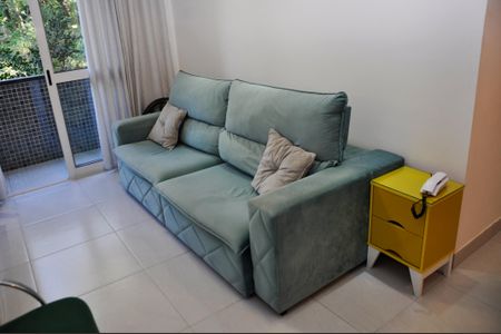 Apartamento para alugar com 55m², 2 quartos e 1 vagaApto. Mobiliado - Detalhe - Sala e Sala de Jantar