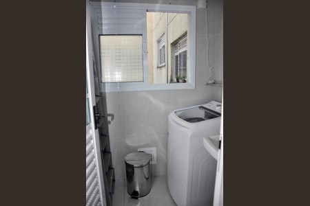 Apto. Mobiliado - Detalhe - Área de Serviço de apartamento para alugar com 2 quartos, 55m² em Jardim Santa Lucrecia, São Paulo