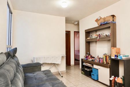 Sala  de apartamento à venda com 3 quartos, 64m² em União, Belo Horizonte