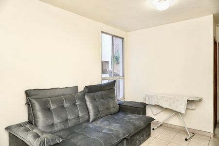 Sala  de apartamento à venda com 3 quartos, 64m² em União, Belo Horizonte