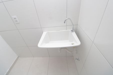 Área de Serviço de apartamento para alugar com 2 quartos, 35m² em Santa Maria, Santo André