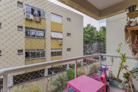 Sala de apartamento à venda com 1 quarto, 54m² em Jardim do Salso, Porto Alegre