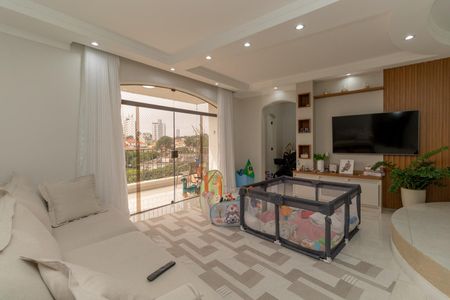 Sala de apartamento à venda com 3 quartos, 136m² em Jardim Avelino, São Paulo