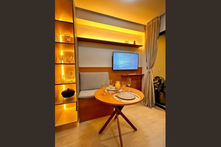 Sala de Jantar de apartamento à venda com 1 quarto, 28m² em Vila da Saúde, São Paulo