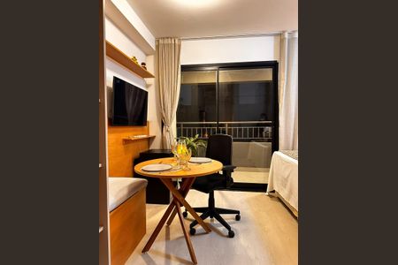Sala de Jantar de apartamento à venda com 1 quarto, 28m² em Vila da Saúde, São Paulo
