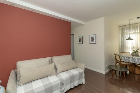Sala de apartamento à venda com 2 quartos, 54m² em Candelária, Belo Horizonte
