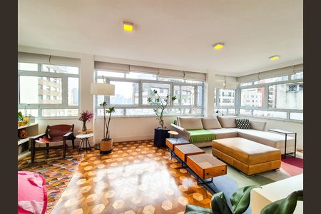 Sala de apartamento para alugar com 4 quartos, 180m² em Santa Cecilia, São Paulo