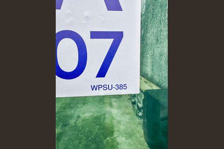 Placa Instalada na Fachada de apartamento para alugar com 2 quartos, 88m² em Vila Valparaíso, Santo André