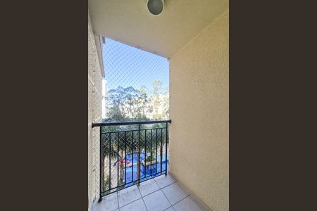 Varanda da Sala de apartamento para alugar com 2 quartos, 49m² em Planalto, São Bernardo do Campo