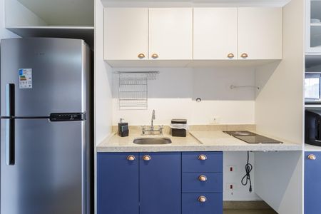 Studio à venda com 27m², 1 quarto e 1 vaga Studio à venda com 27m², 1 quarto e 1 vagaCozinha