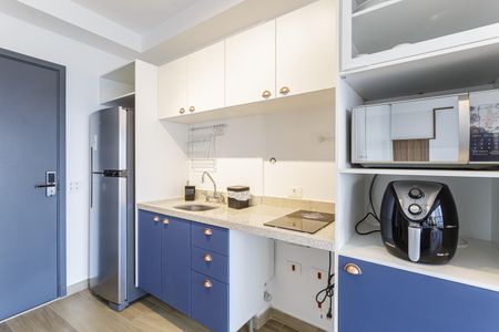 Studio à venda com 27m², 1 quarto e 1 vaga Studio à venda com 27m², 1 quarto e 1 vagaCozinha