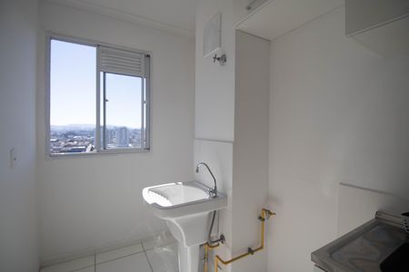 Apartamento para alugar com 36m², 2 quartos e 1 vagaCozinha e Área de ServiçoCozinha e Área de Serviço