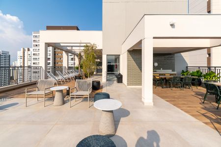 Área comum - Churrasqueira de apartamento à venda com 1 quarto, 28m² em Jardim Prudência, São Paulo