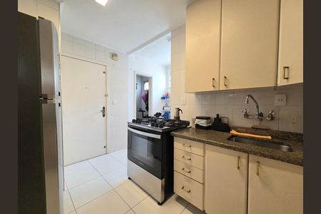 Cozinha de apartamento para alugar com 3 quartos, 80m² em Indianópolis, São Paulo