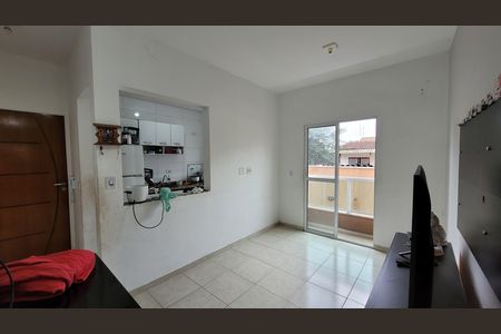 Sala de apartamento para alugar com 2 quartos, 51m² em Tipóia, Itaquaquecetuba