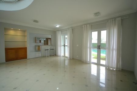 Casa de condomínio para alugar com 420m², 4 quartos e 6 vagasSala de jantar 