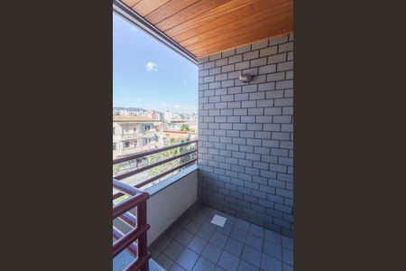 Varanda da Sala de apartamento para alugar com 2 quartos, 70m² em Santa Tereza, Belo Horizonte