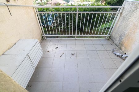 Varanda de apartamento à venda com 3 quartos, 55m² em Campo Grande, Rio de Janeiro
