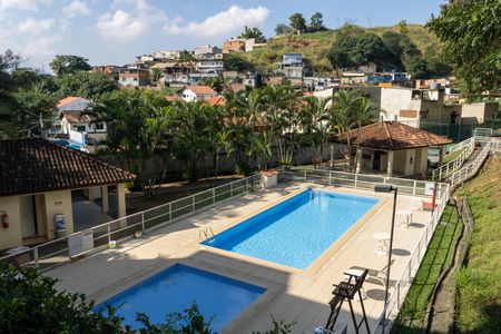 Vista da Varanda de apartamento à venda com 3 quartos, 55m² em Campo Grande, Rio de Janeiro