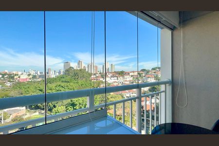 Varanda de kitnet/studio à venda com 1 quarto, 30m² em Alto de Pinheiros, São Paulo