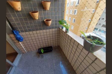 Varanda de apartamento à venda com 3 quartos, 100m² em Carmo, Belo Horizonte