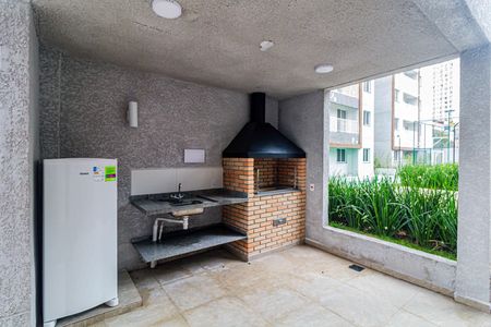 Área comum - Churrasqueira de apartamento para alugar com 2 quartos, 37m² em Jaguaré, São Paulo