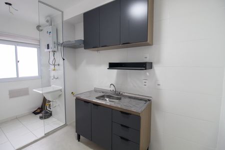 Cozinha de apartamento para alugar com 2 quartos, 37m² em Jaguaré, São Paulo