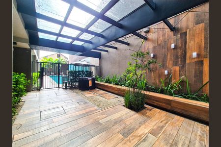 Área comum de kitnet/studio para alugar com 1 quarto, 25m² em Santa Ifigênia, São Paulo