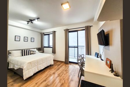 Studio para alugar com 25m², 1 quarto e sem vaga Studio para alugar com 25m², 1 quarto e sem vagaSala/Quarto