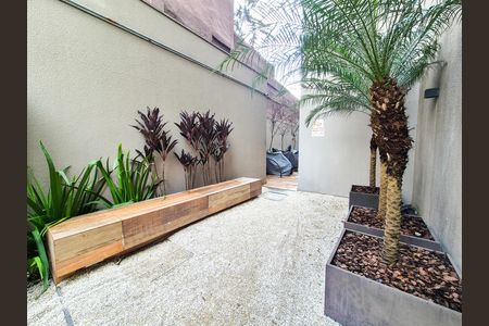 Área comum de kitnet/studio para alugar com 1 quarto, 25m² em Santa Ifigênia, São Paulo